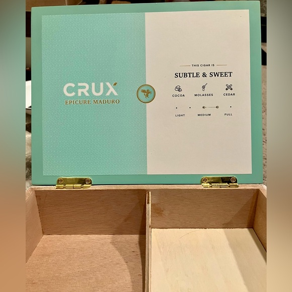 Lot of 3 Crux Empty Cigar Boxes, Superior Wood And Design, Trending Now, DIY - Picture 8 of 15